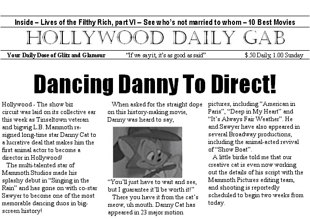 Dancing Danny To Direct!